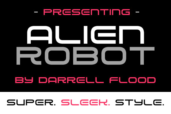 Alien Robot font
